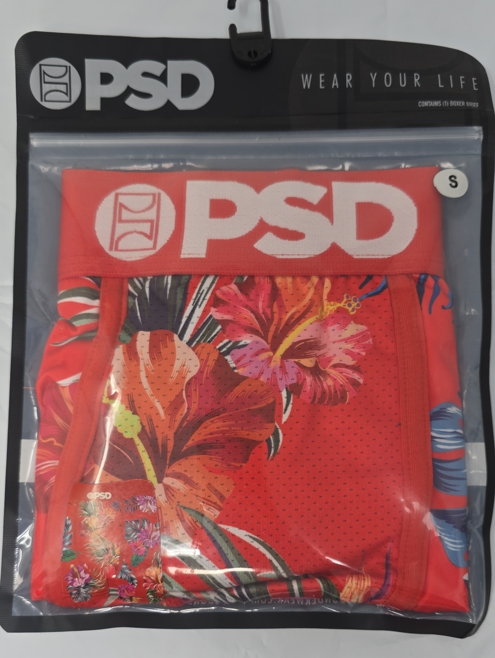 psd hot tropics boxer briefs size small